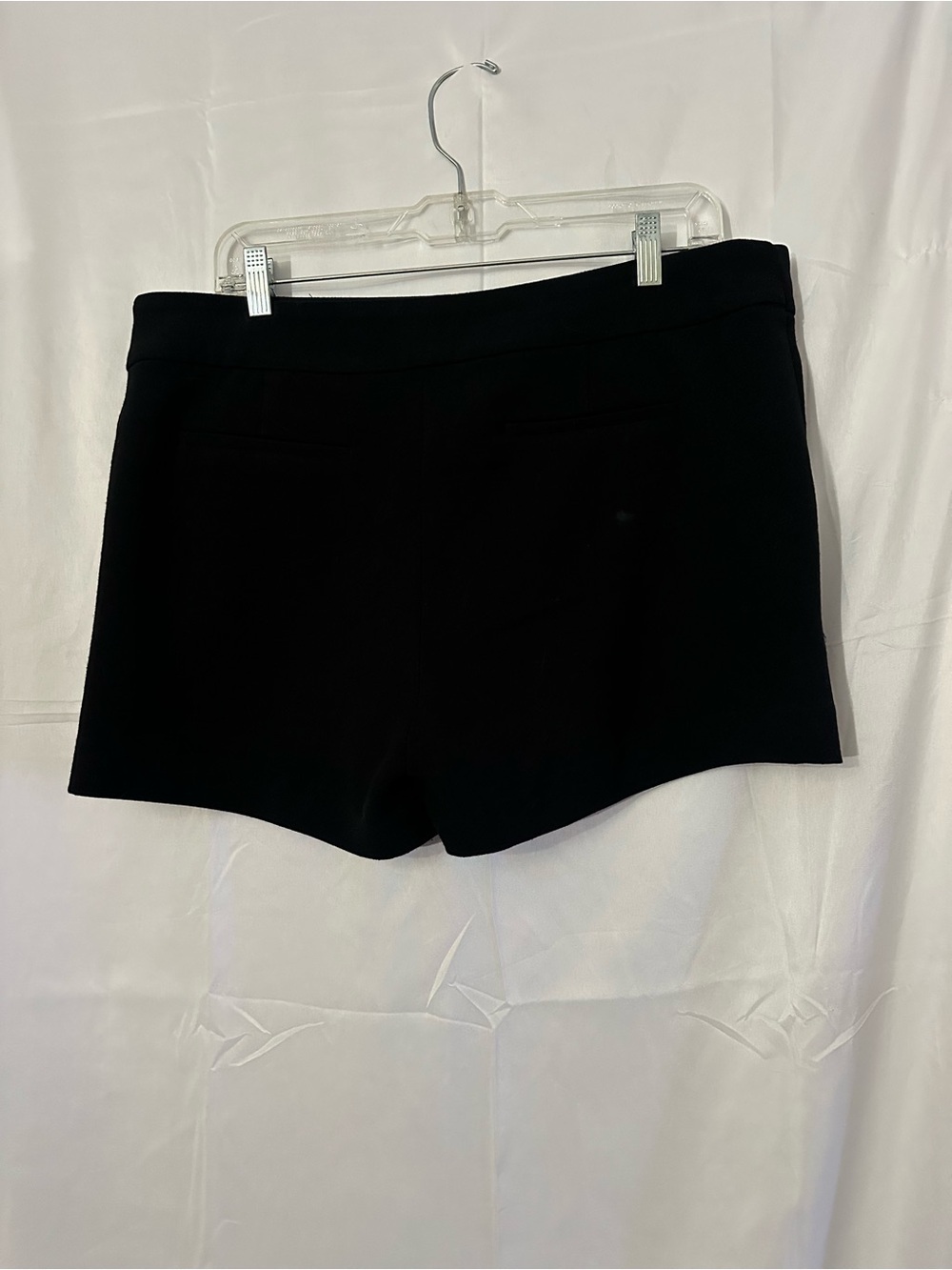 Banana Republic Black High-Waist Side-Zip Stretch Shorts - Picture 3 of 3